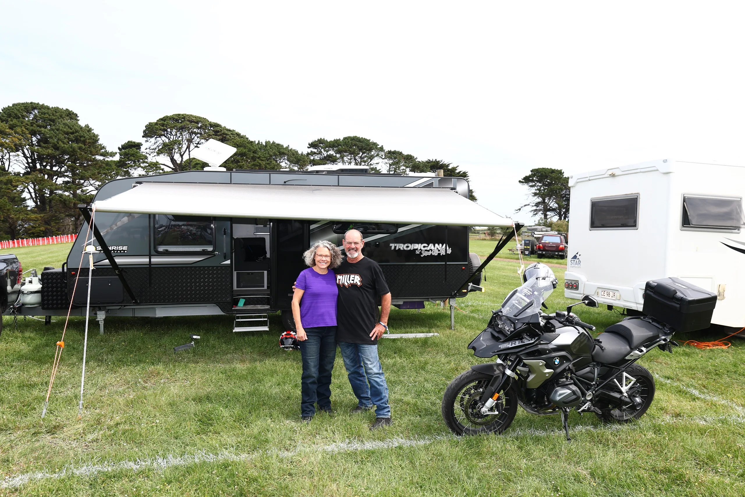Caravan bedroom