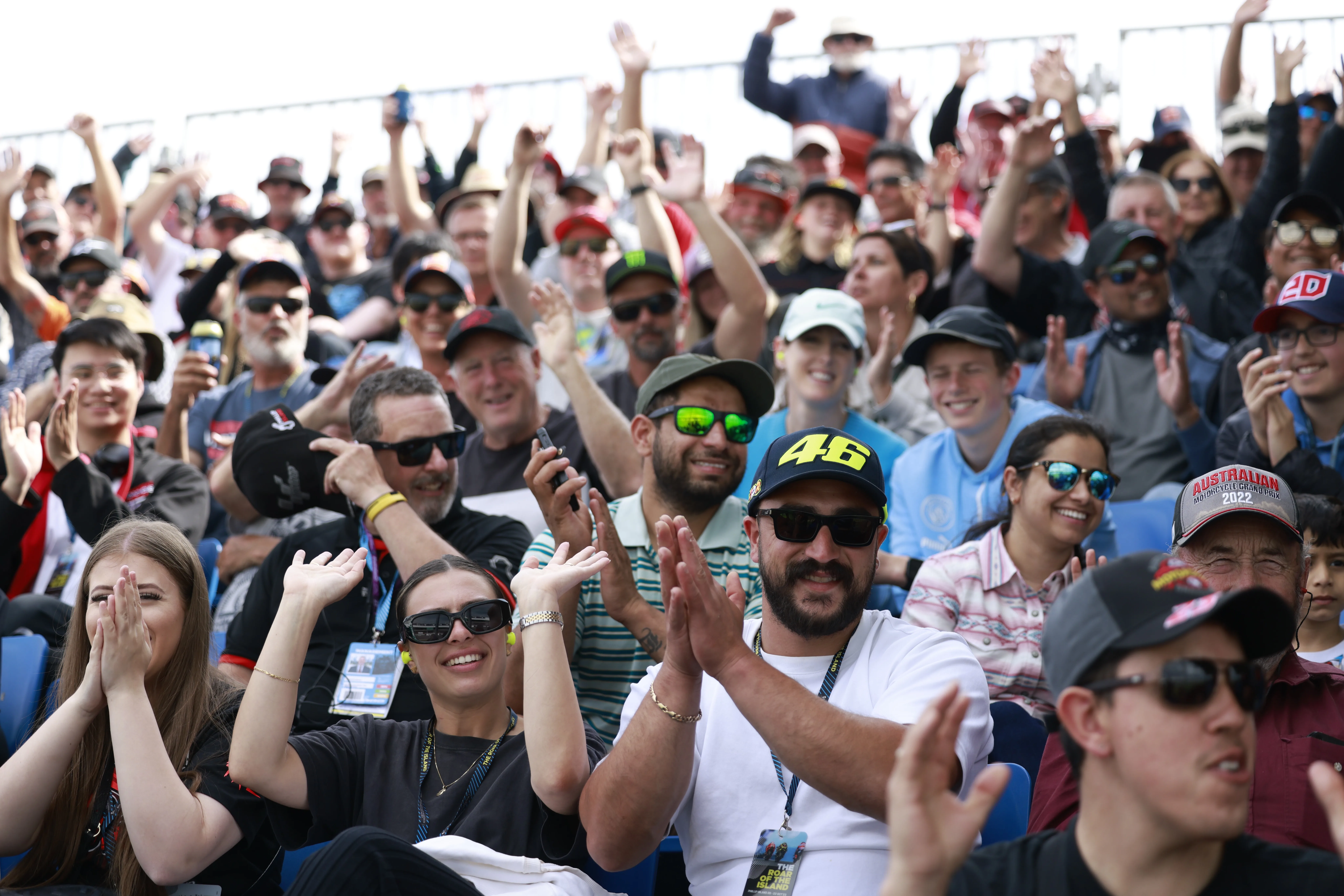 Gardner Straight grandstand overview