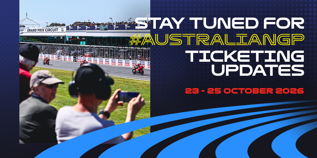 MotoGP ticketing update – register your interest