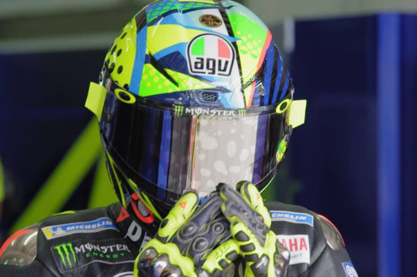 FOR VIDEO 2019 Moto GP riders on rossi