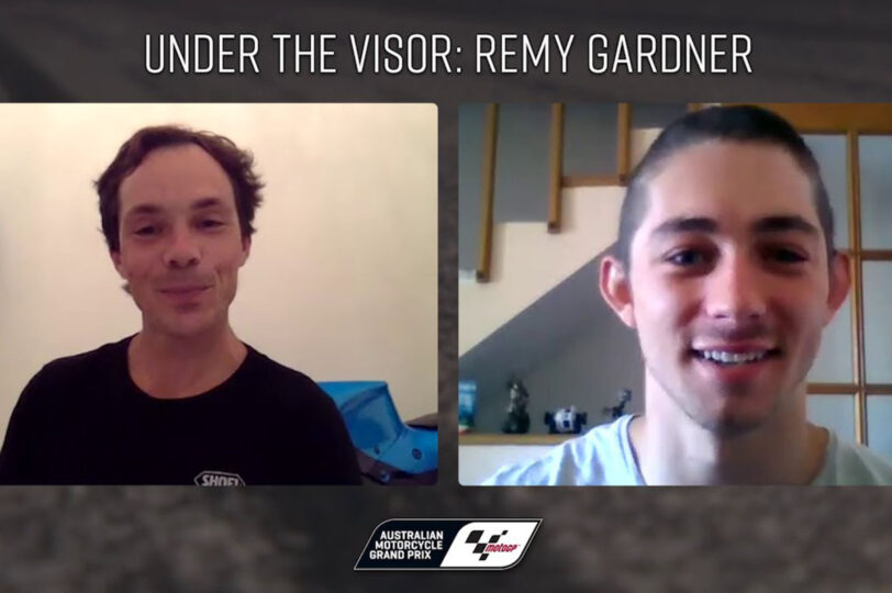 FOR VIDEO 2019 Under the visor Remy Gardner