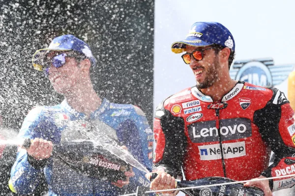 FOR SOCIALS20 Dovizioso claims victory austrian gp
