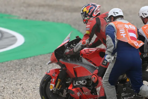 FOR SOCIALS21 championship blow as jack miller records his second dnf in a row