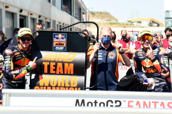 FOR SOCIALS21 remy gardner red bull ktm ajo secure the team world championship