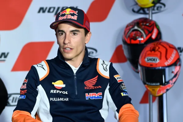 FOR SOCIALS22 marc marquez gets back on a motorcycle